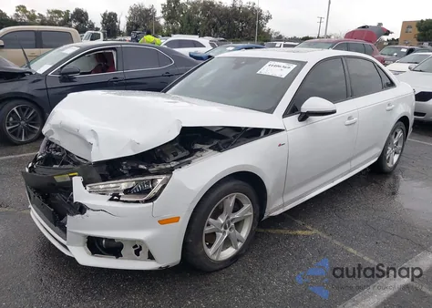 2018 Audi A4 2.0T Tech Ultra Premium/2.0T Ultra Premium from USA, damaged, VIN WAUKMAF44JA234308